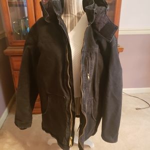 Carhartt C61 DKB Black Coat Jacket Parka